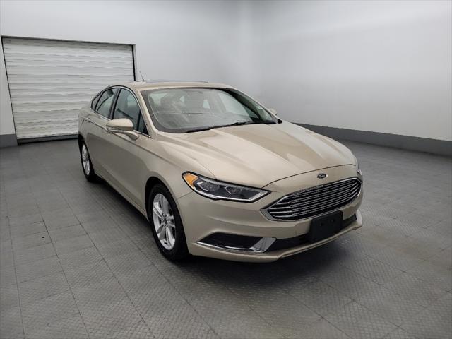 used 2018 Ford Fusion car, priced at $17,795