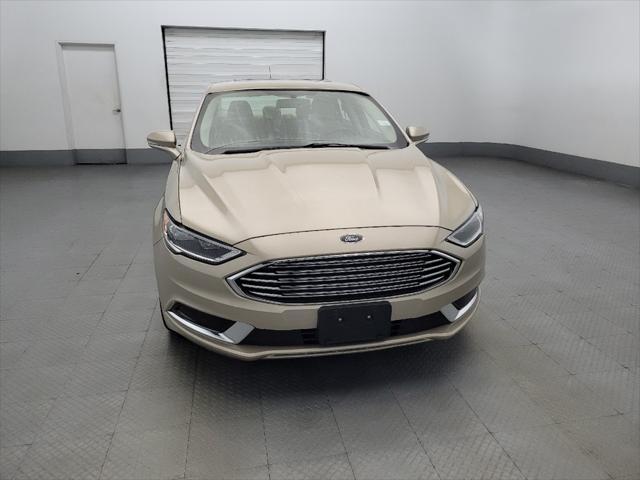 used 2018 Ford Fusion car, priced at $17,795