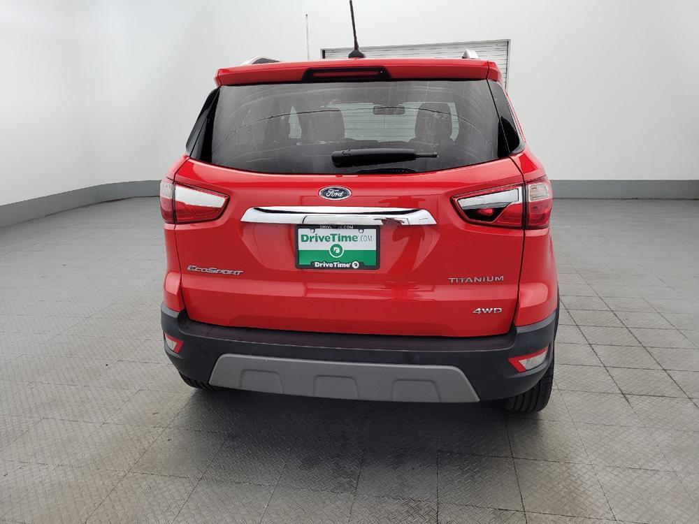 used 2019 Ford EcoSport car, priced at $16,895