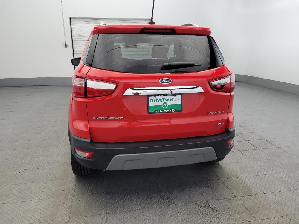 used 2019 Ford EcoSport car, priced at $16,895