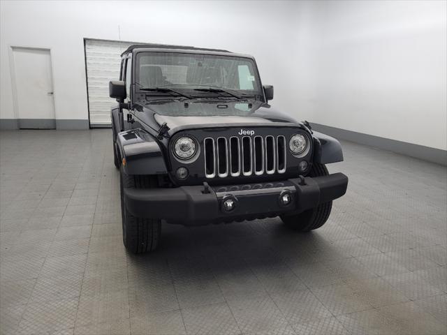 used 2017 Jeep Wrangler Unlimited car, priced at $22,695