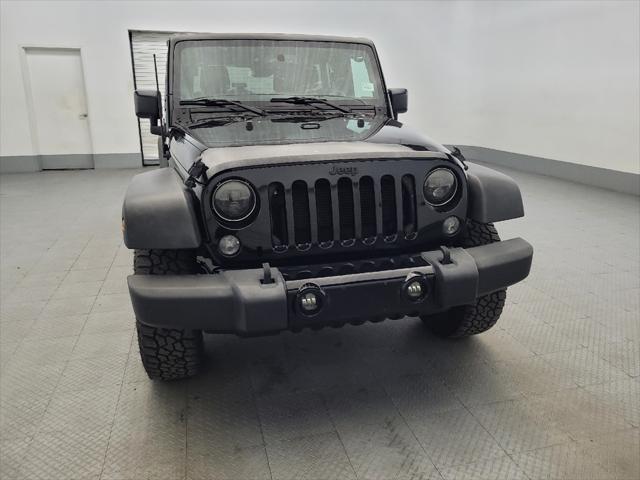 used 2016 Jeep Wrangler Unlimited car, priced at $20,895