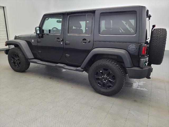 used 2016 Jeep Wrangler Unlimited car, priced at $20,895
