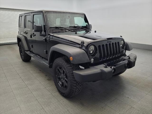 used 2016 Jeep Wrangler Unlimited car, priced at $20,895