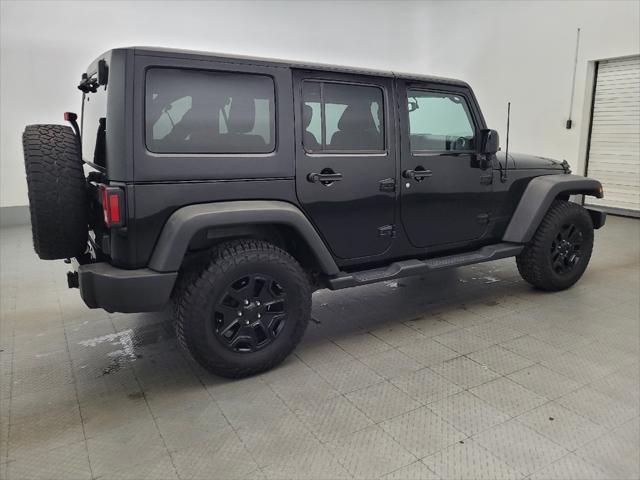 used 2016 Jeep Wrangler Unlimited car, priced at $20,895