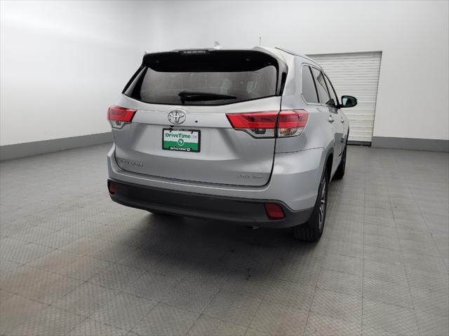 used 2019 Toyota Highlander car, priced at $29,295