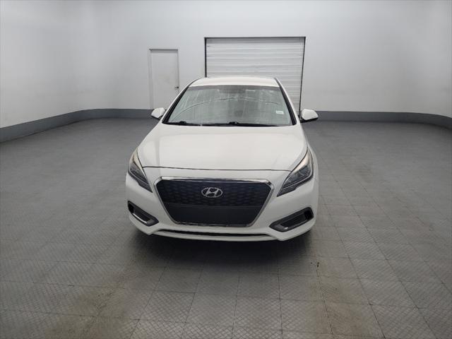 used 2016 Hyundai Sonata Hybrid car, priced at $14,595