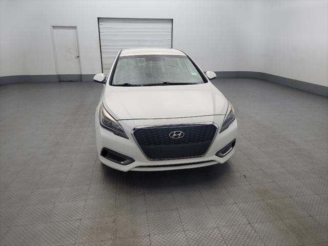 used 2016 Hyundai Sonata Hybrid car, priced at $14,595