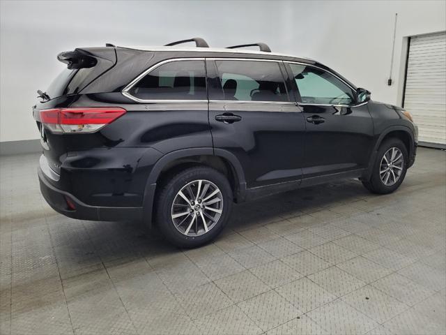 used 2019 Toyota Highlander car, priced at $25,695