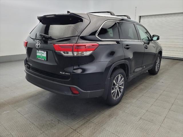used 2019 Toyota Highlander car, priced at $25,695