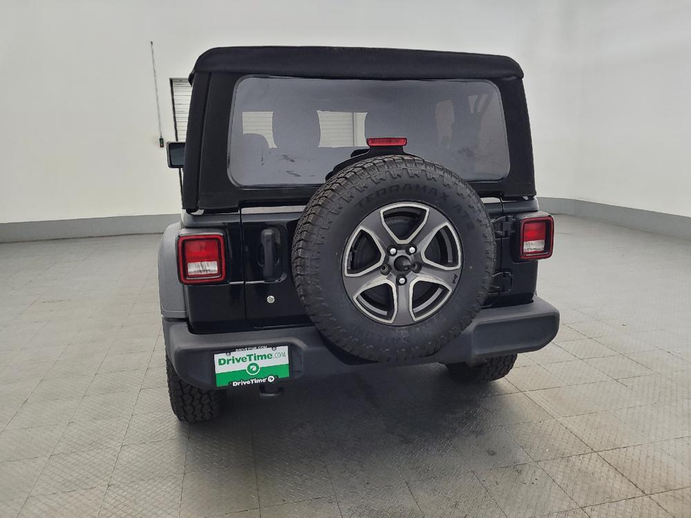 used 2018 Jeep Wrangler car, priced at $20,295