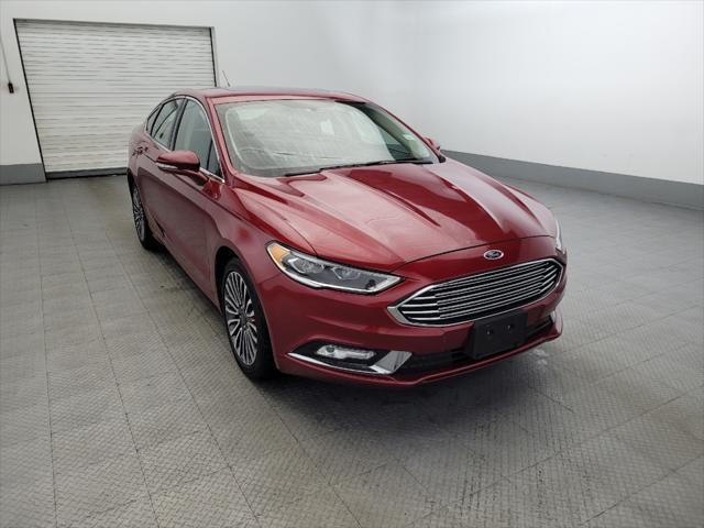 used 2017 Ford Fusion car, priced at $18,795