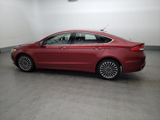 used 2017 Ford Fusion car, priced at $18,795