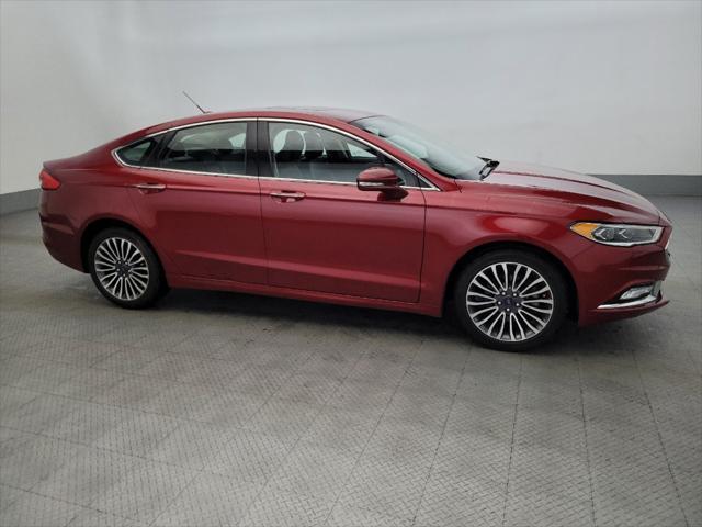 used 2017 Ford Fusion car, priced at $18,795