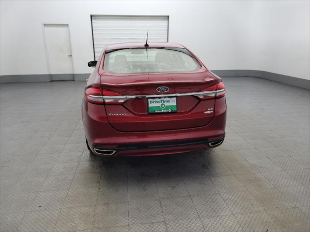used 2017 Ford Fusion car, priced at $18,795
