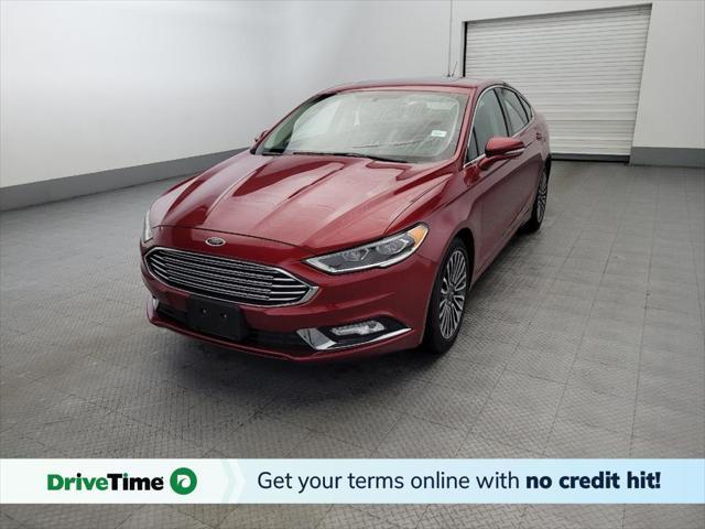 used 2017 Ford Fusion car, priced at $18,795