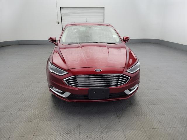 used 2017 Ford Fusion car, priced at $18,795