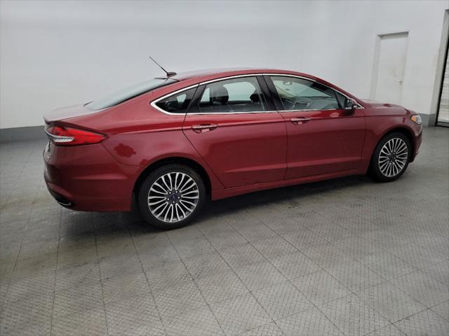 used 2017 Ford Fusion car, priced at $18,795