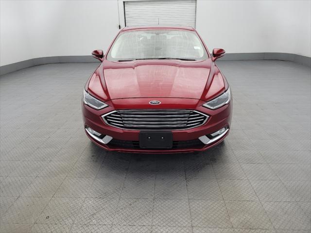 used 2017 Ford Fusion car, priced at $18,795