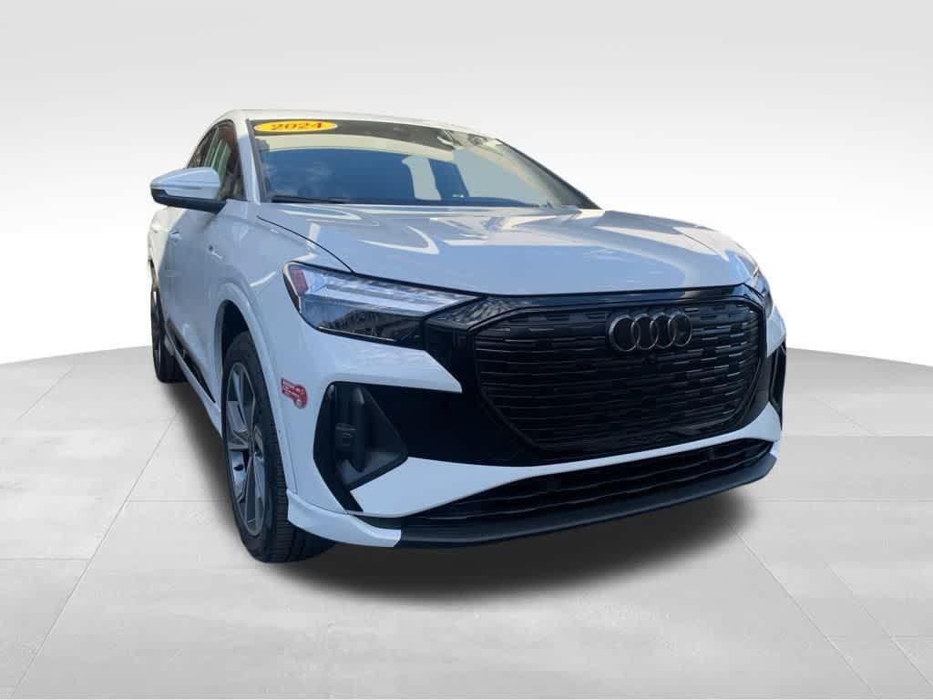 used 2024 Audi Q4 e-tron car, priced at $35,438