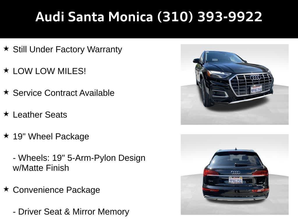 used 2024 Audi Q5 car, priced at $34,688