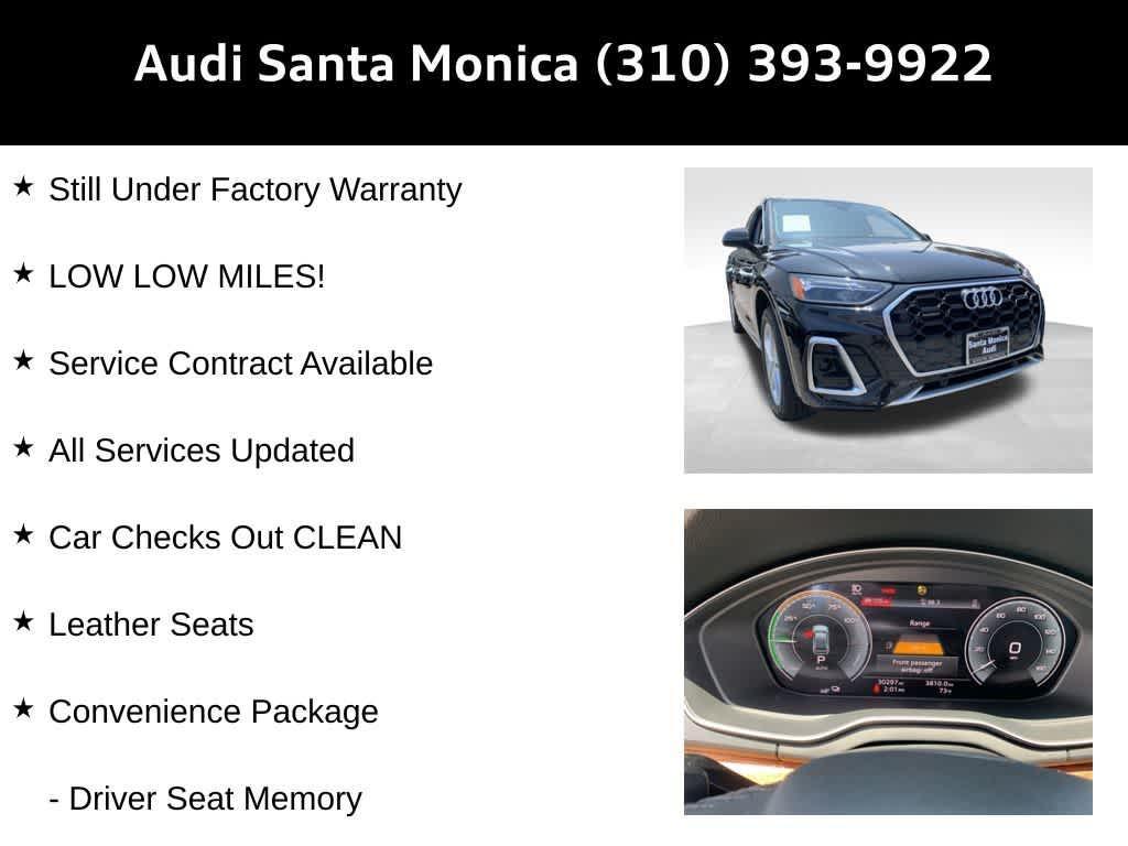 used 2022 Audi Q5 e car, priced at $29,348