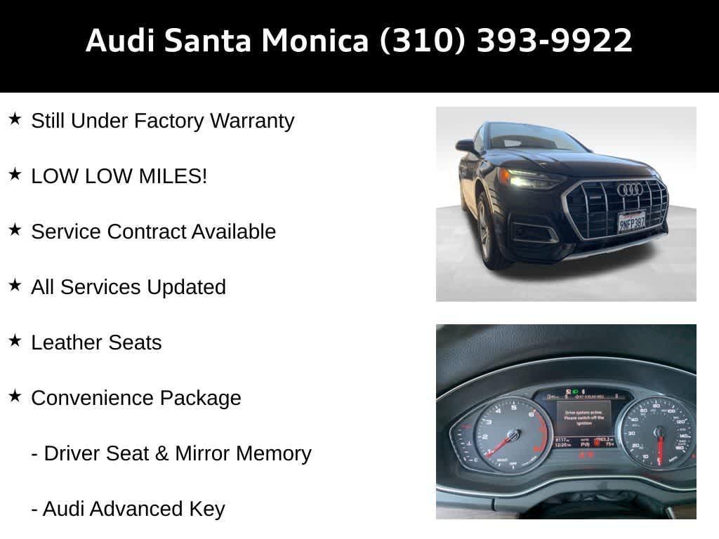 used 2024 Audi Q5 car, priced at $34,948