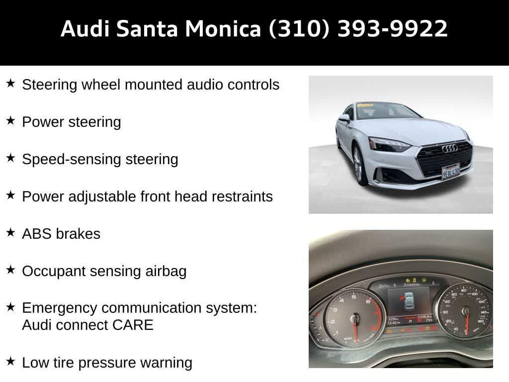 used 2024 Audi A5 Sportback car, priced at $35,948