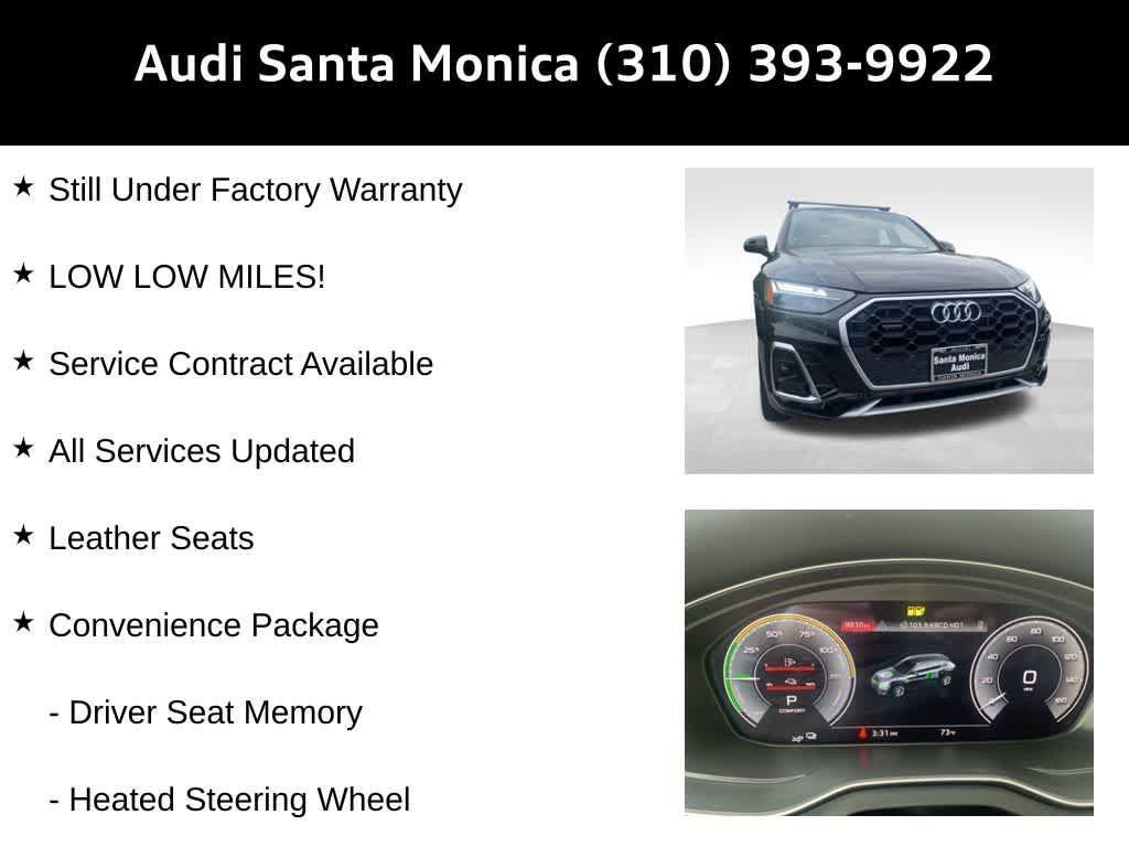 used 2022 Audi Q5 e car, priced at $29,192