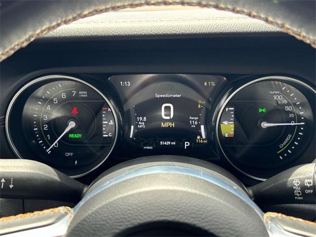 used 2021 Jeep Wrangler Unlimited 4xe car, priced at $34,615
