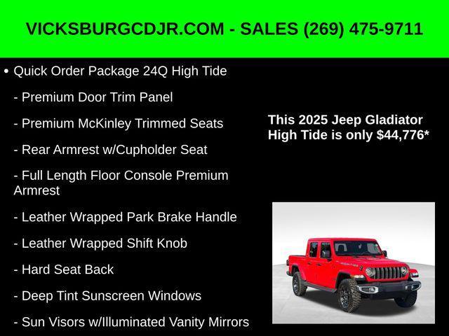 new 2025 Jeep Gladiator car, priced at $44,776