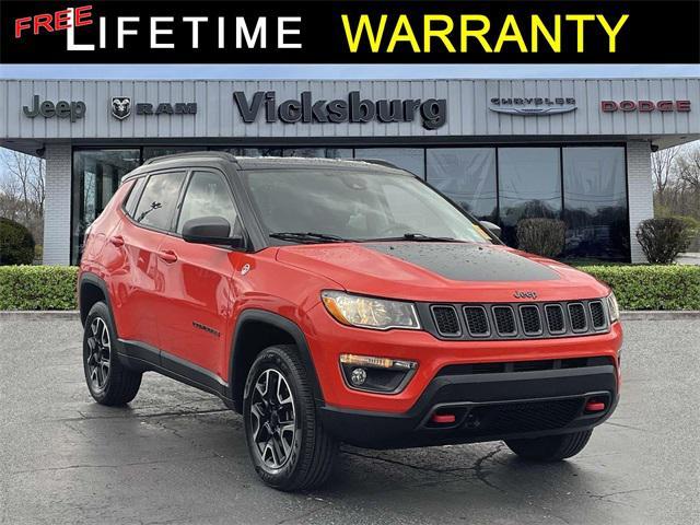used 2021 Jeep Compass car, priced at $23,724