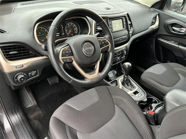 used 2015 Jeep Cherokee car, priced at $11,999