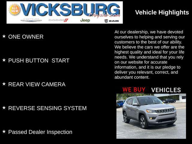 used 2018 Jeep Compass car, priced at $11,905