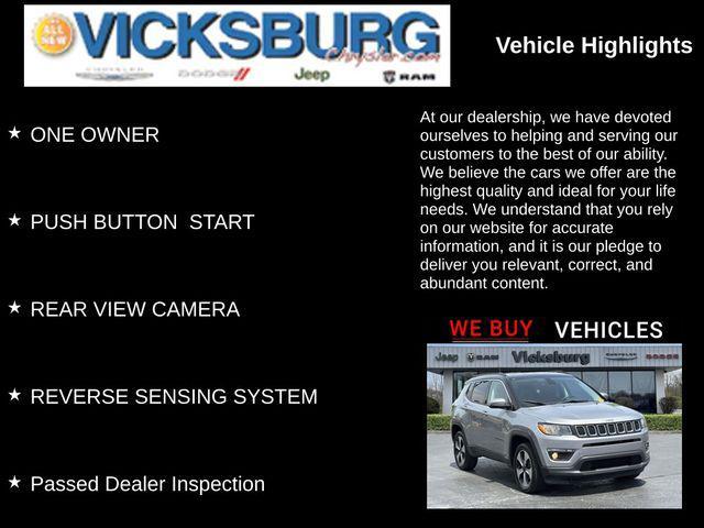 used 2018 Jeep Compass car, priced at $11,775