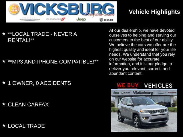 used 2018 Jeep Compass car, priced at $11,775