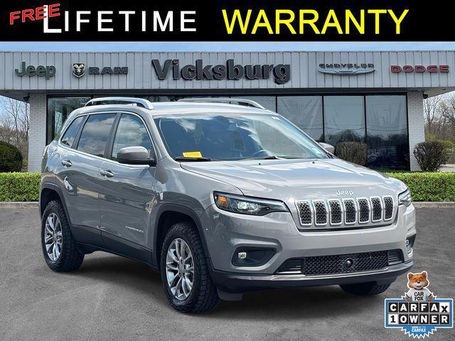 used 2021 Jeep Cherokee car, priced at $19,296