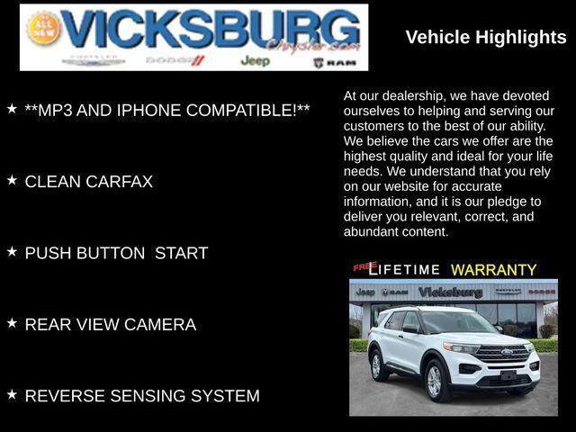 used 2023 Ford Explorer car, priced at $29,436