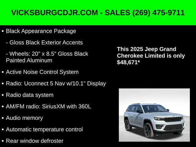 new 2025 Jeep Grand Cherokee car, priced at $48,671