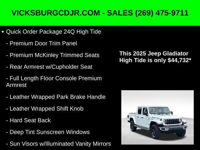 new 2025 Jeep Gladiator car, priced at $44,732