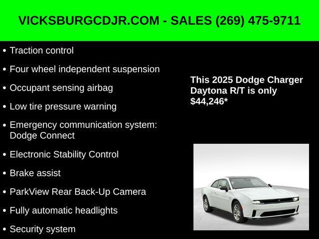 new 2025 Dodge Charger Daytona car, priced at $44,246