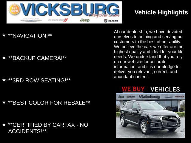 used 2018 Audi Q7 car, priced at $18,924