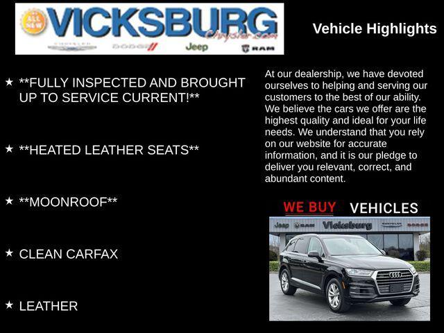 used 2018 Audi Q7 car, priced at $18,924
