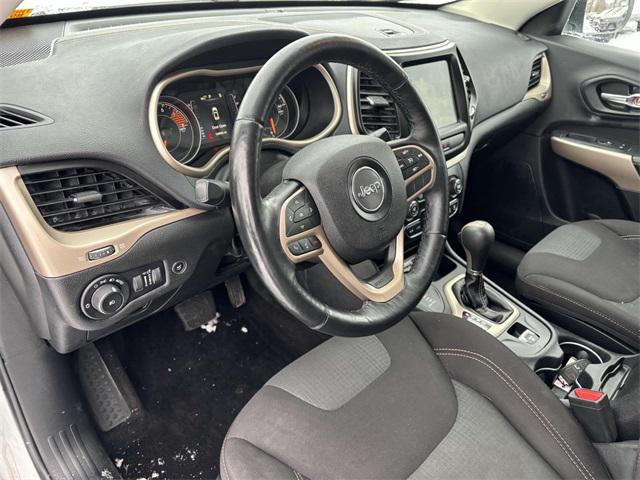 used 2017 Jeep Cherokee car, priced at $10,971