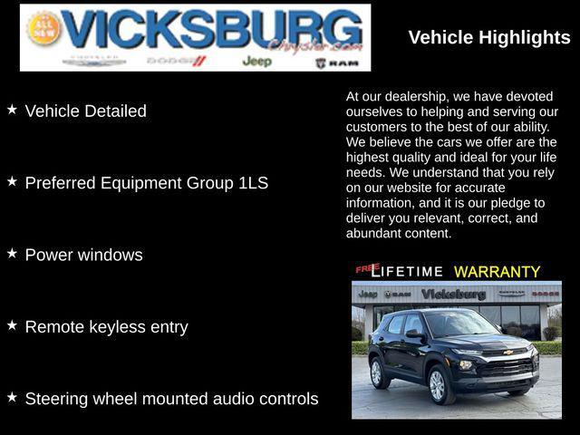 used 2023 Chevrolet TrailBlazer car, priced at $21,190