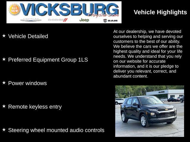 used 2023 Chevrolet TrailBlazer car, priced at $21,079