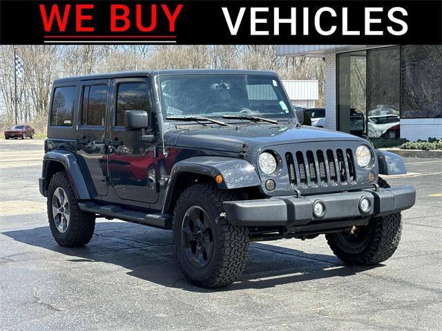 used 2017 Jeep Wrangler Unlimited car, priced at $20,160
