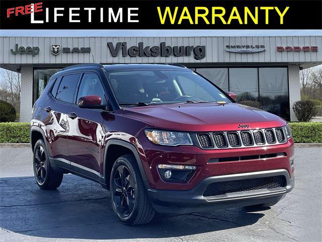 used 2021 Jeep Compass car, priced at $23,382
