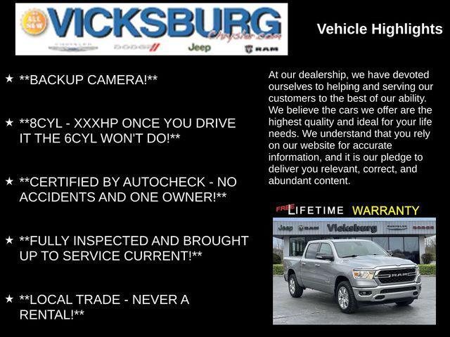 used 2022 Ram 1500 car, priced at $41,546
