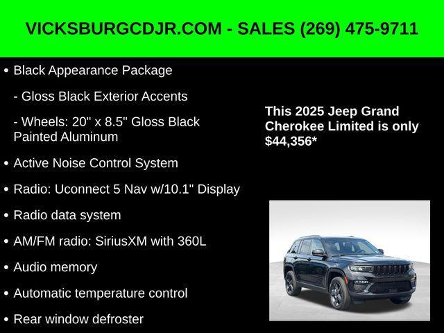 new 2025 Jeep Grand Cherokee car, priced at $44,356
